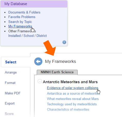 mydatabase-frameworks