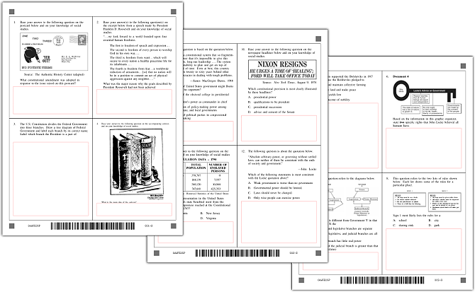 Sample test with barcode